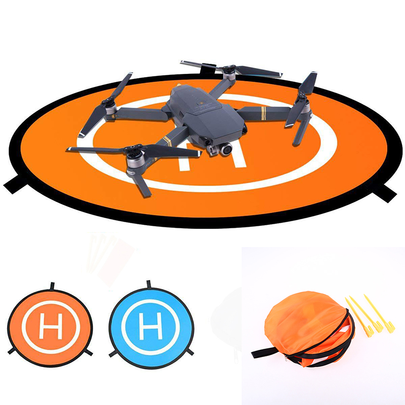 Drone Rc Land - 【AD】อุปกรณ์เสริมโดรนควอดคอปเตอร์ แผ่นรองลงจอดแบบพับได้ 55 ซม. แผ่นรองจอดโดรน RC