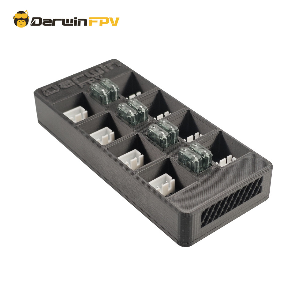 Lipo Parallel Charging Board - ดาร์วิน เอฟพีวี วัน-ลิงค์บอร์ดชาร์จแบบขนาน, ชาร์จแบบขนานได้หนึ่งถึงแปด, เหมาะสำหรับแบตเตอรี่ลิโป/ลิโป-HV2-4S