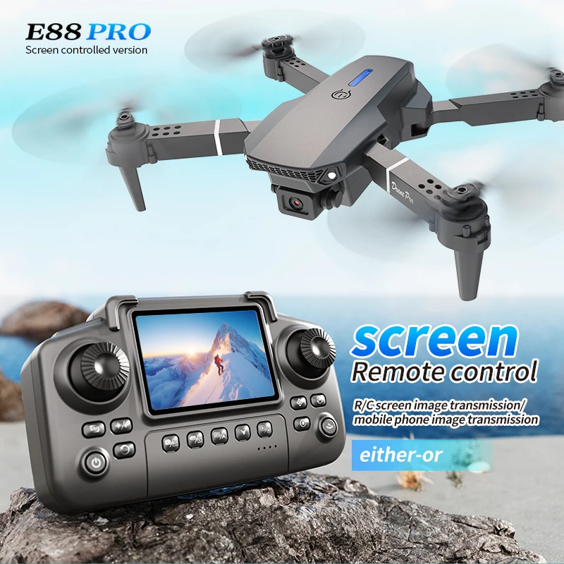Drone Rc Cable - Professional E88 PRO Drone หน้าจอ 8K