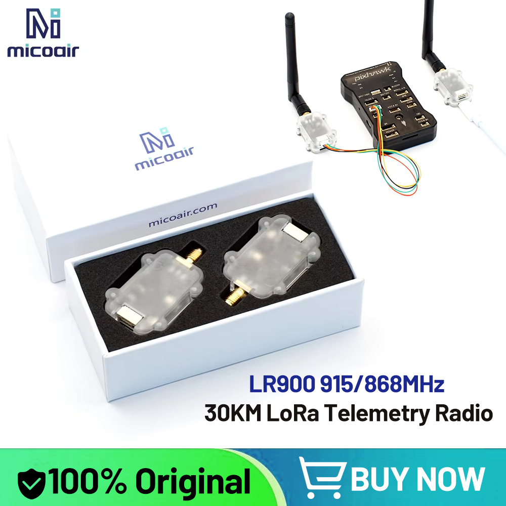 Drone Rc Flight Controller - โมดูลวิทยุสื่อสาร LoRa MicoAir LR900 915/868MHz ระยะ