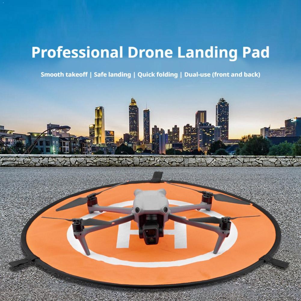 Drone Rc Land - แผ่นลงจอดโดรนขนาด 75 ซม. กันน้ำ พกพาสะดวก สำหรับ