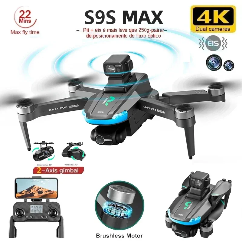 Drone Rc Cable - ใหม่S9S MAX MINI Drone 4K 2