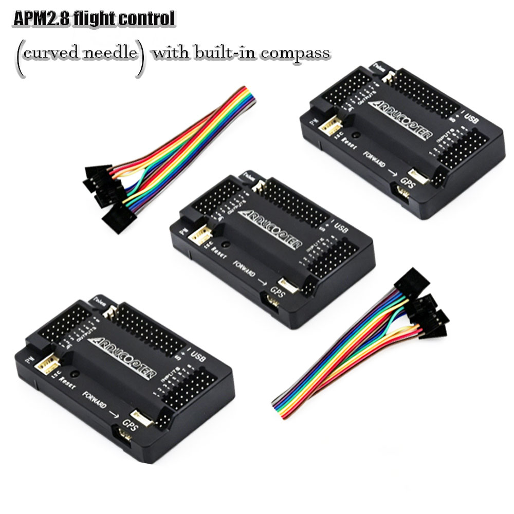 Drone Rc Flight Controller - APM 2.8 บอร์ดควบคุมการบิน โมดูลเข็มทิศในตัวสำหรับโดรนมัลติโรเตอร์ RC FPV