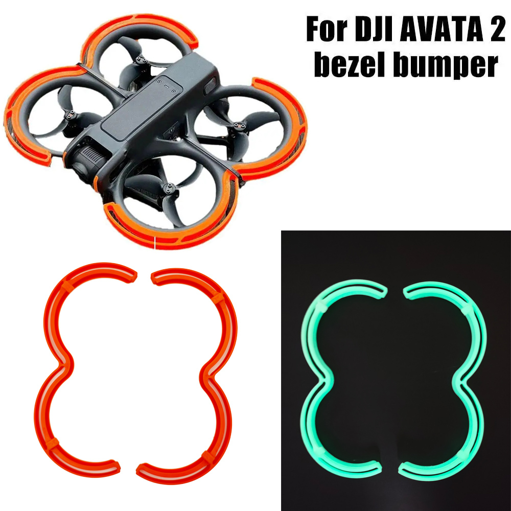 Drone Propeller Guards - แหวนกันชนสำหรับ DJI avata 2อุปกรณ์เสริมสำหรับโดรนตัวป้องกันใบพัดตัวป้องกันการชนกันชน