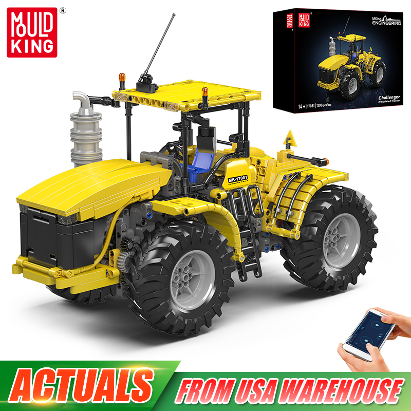 Drone Carrera Rc - ตัวต่อ Mould King 17081/17082 รถของเล่นเทคนิค รถบรรทุก