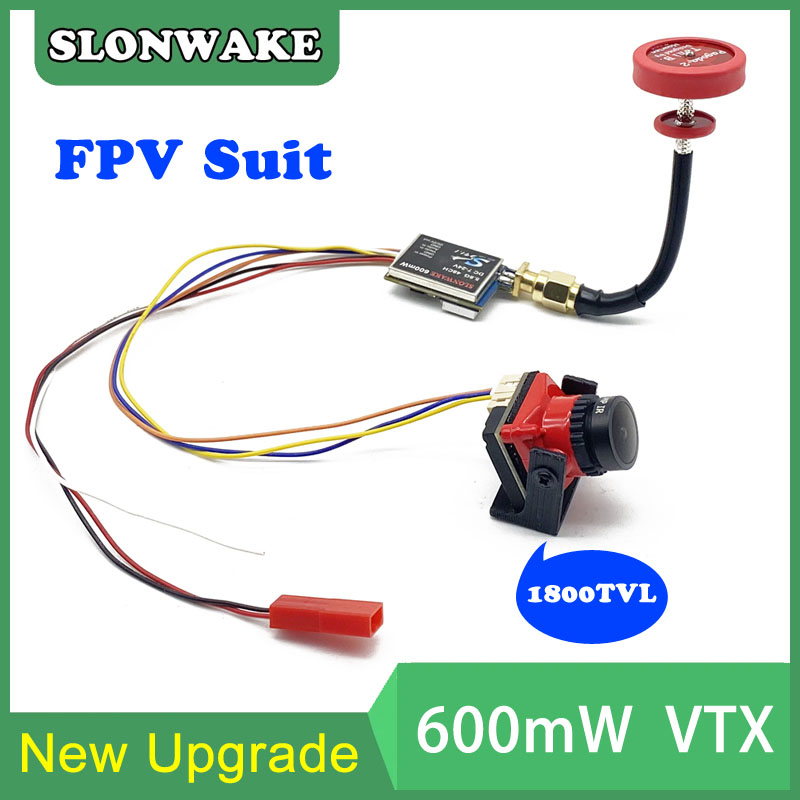 Receiver Rc Drone - พร้อมใช้งาน 5.8G 48CH 600mW เครื่องส่งสัญญาณวิดีโอและ Cmos