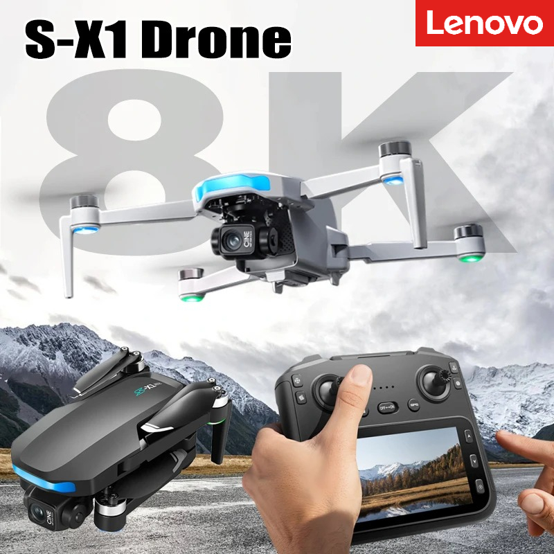 Drone Rc Land - โดรน Lenovo S-X1 8K HD ระดับมืออาชีพ