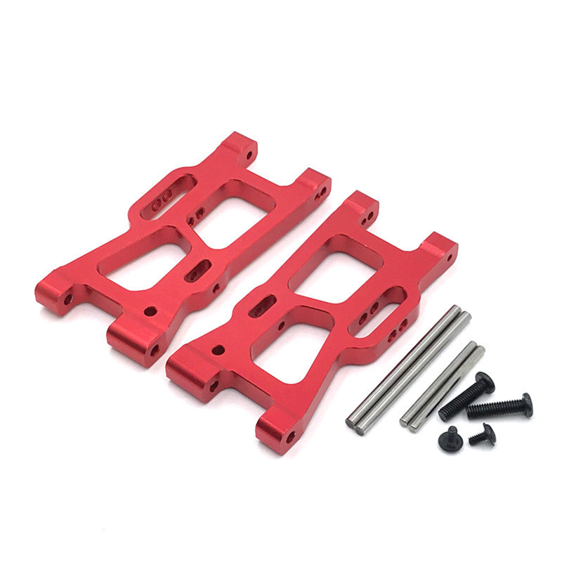 Rc Suspension Arm - อัพเกรดโลหะแกว่งแขนด้านหลังสำหรับ WLtoys 1/14 144010 144001 144002