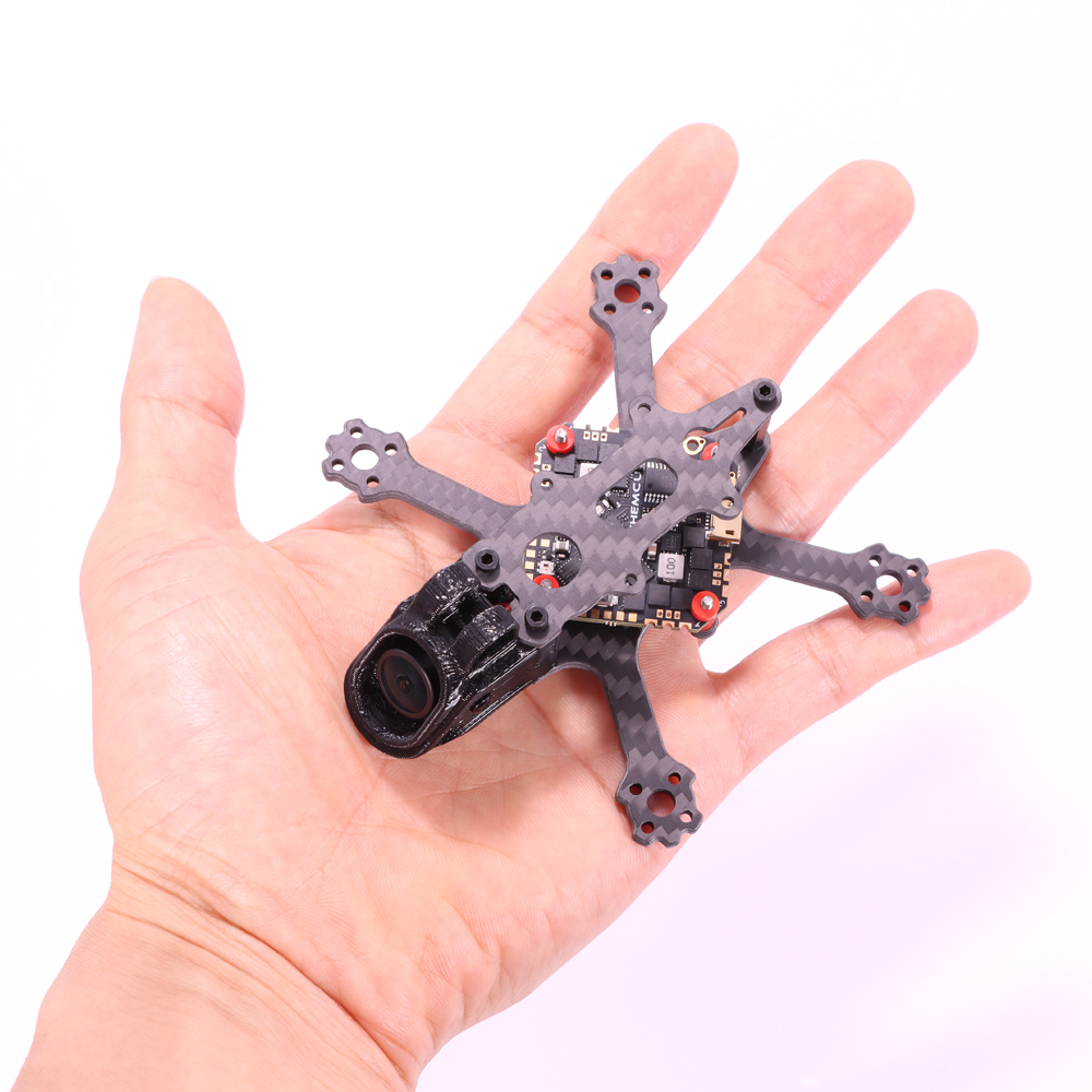 Drone Carrera Rc - AlfaRC Cub-Aio 2นิ้วใบพัดไม้จิ้มฟันชุด RC Drone FPV