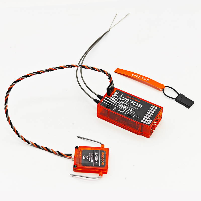 Receiver Rc Drone - CM703ตัวรับสัญญาณ2.4GHz RX 7 7ช่องสัญญาณพร้อมดาวเทียม ppm และ