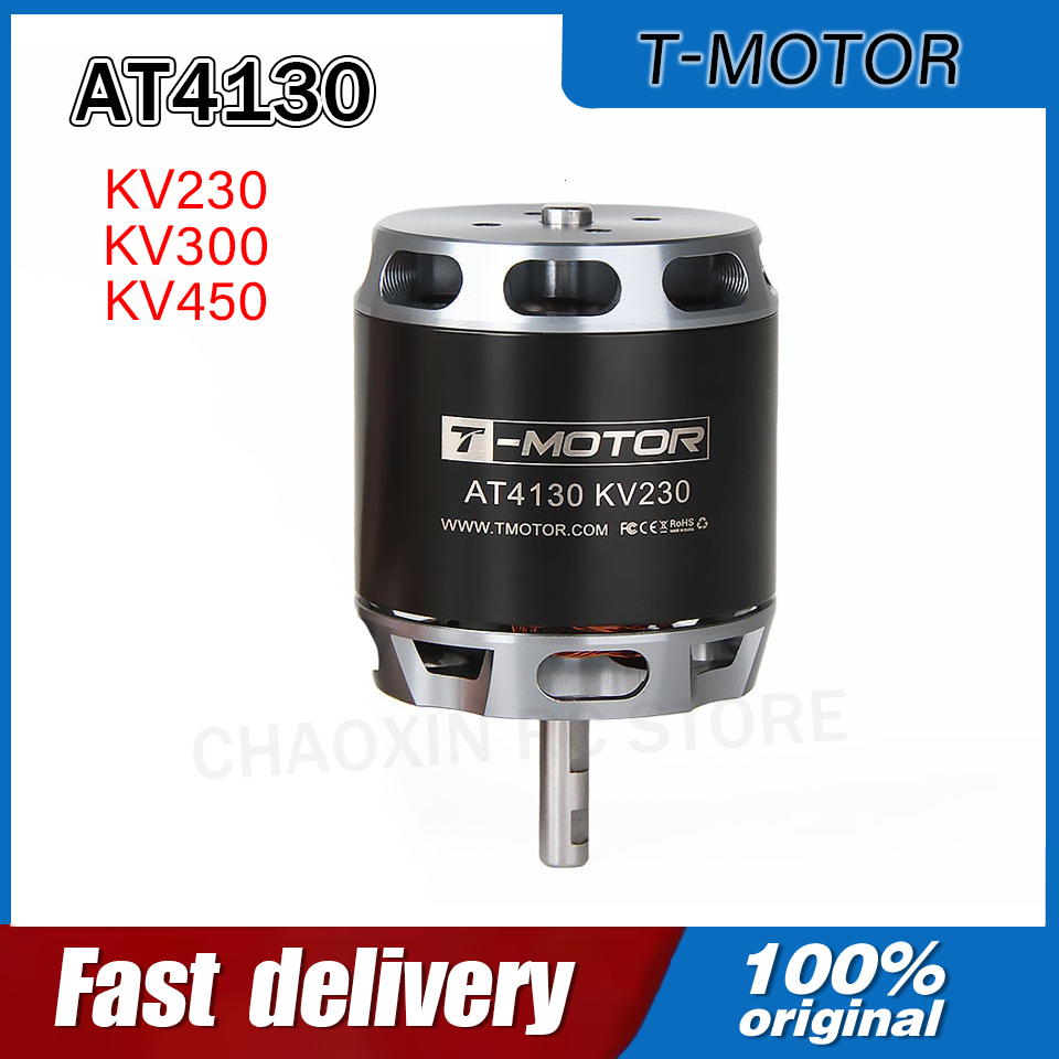Rc Motor Drone - มอเตอร์ไฟฟ้า T-MOTOR AT4130 230/300/450KV แบบเพลาขายาว สำหรับโดรนปีกตรึง
