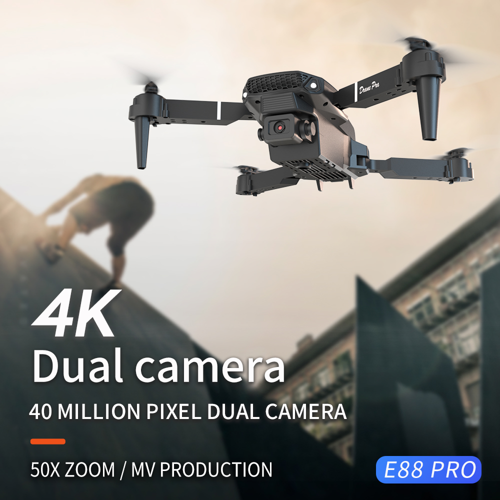 โดรนรุ่นใหม่ E88 ปี 2026 ระดับ - Drone Rc Explorer บทวิจารณ์และราคา