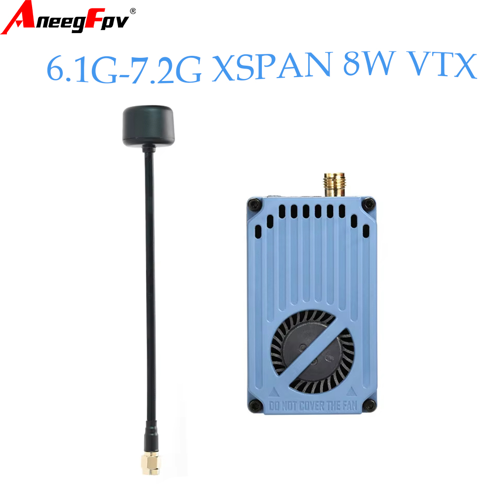 RUSHFPV 6.1‑7.2G 8W X61728 VTX - Receiver Rc Drone บทวิจารณ์และราคา
