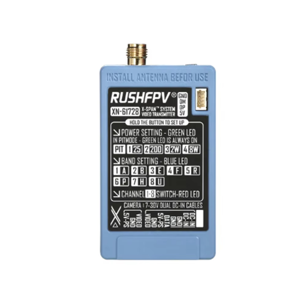 RUSHFPV 6.1‑7.2G 8W X61728 VTX - Receiver Rc Drone บทวิจารณ์และราคา