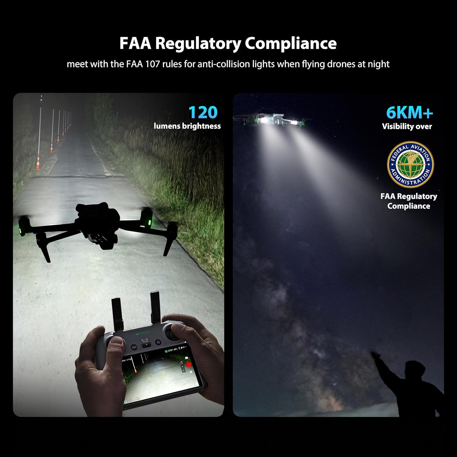 ไฟแฟลชป้องกันการชนสำหรับโดรน S - Drone Rc Ufo บทวิจารณ์และราคา
