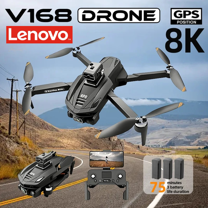 โดรน Lenovo V168 GPS ระดับมืออ - Drone Top Rc บทวิจารณ์และราคา