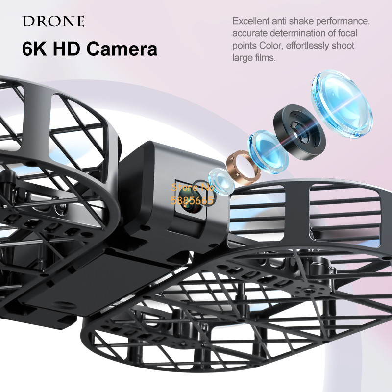 กล้อง 8K HD 360 °   การป้องกัน - Drone Rc Cable บทวิจารณ์และราคา