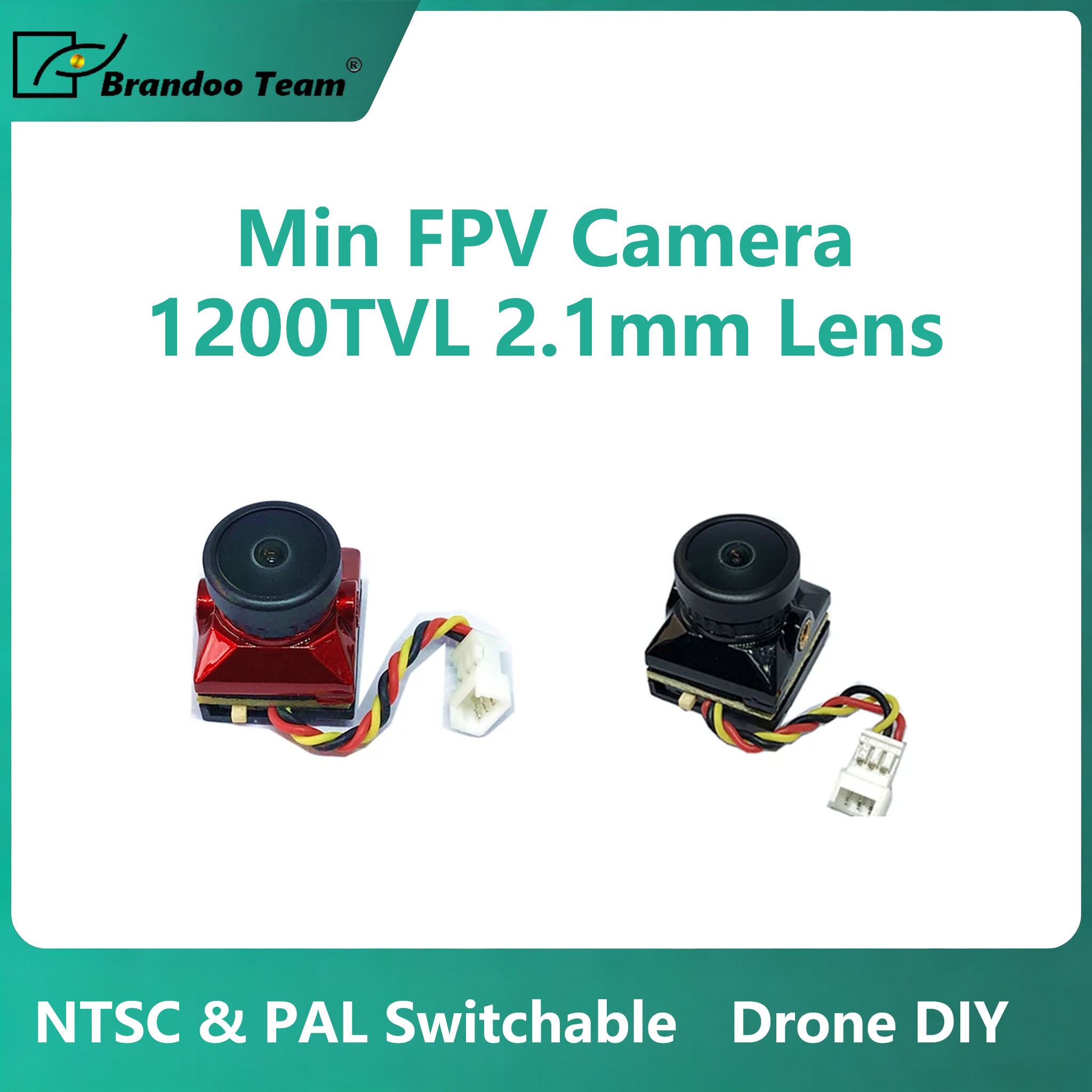 กล้องมินิ FPV แบบสลับระบบ NTSC - Drone Rc Team บทวิจารณ์และราคา