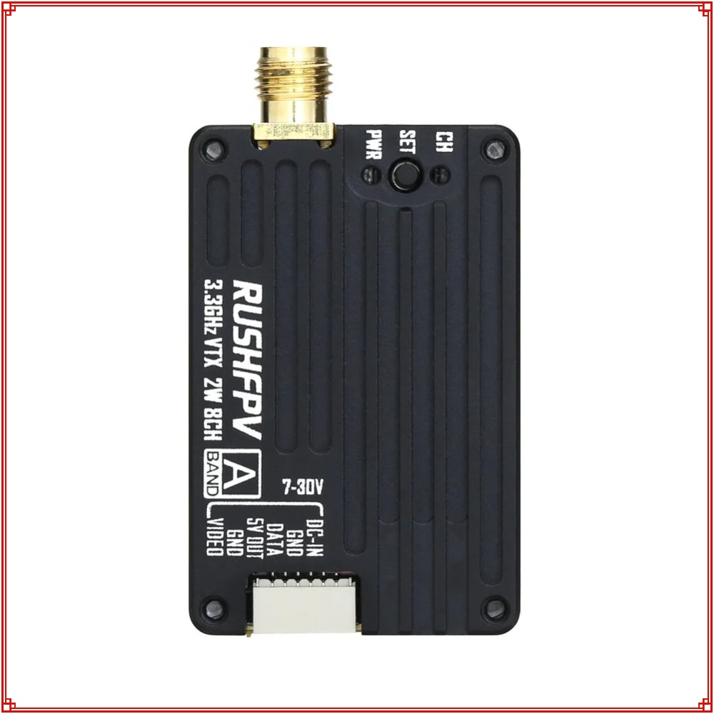 2026 ใหม่ RUSHFPV 3.3G 2W VTX  - Receiver Rc Drone บทวิจารณ์และราคา