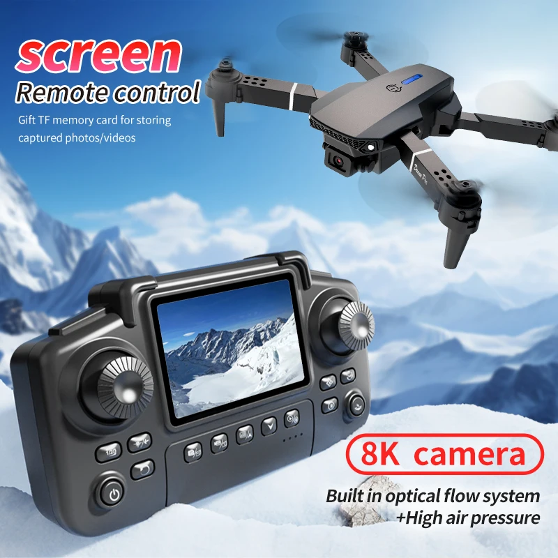 Professional E88 PRO Drone หน้ - Drone Rc Cable บทวิจารณ์และราคา