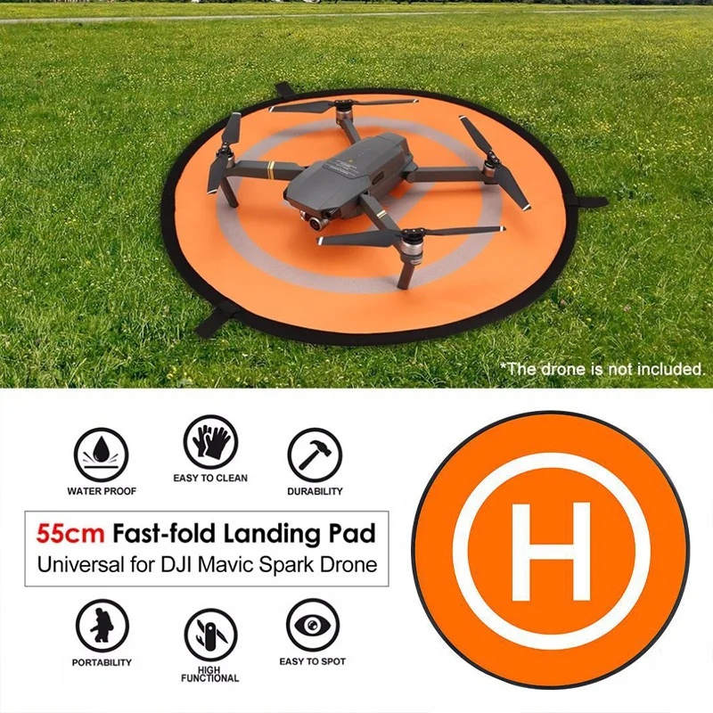 แผ่นรองลงจอดโดรนแบบพับได้ ขนาด - Drone Rc Land บทวิจารณ์และราคา