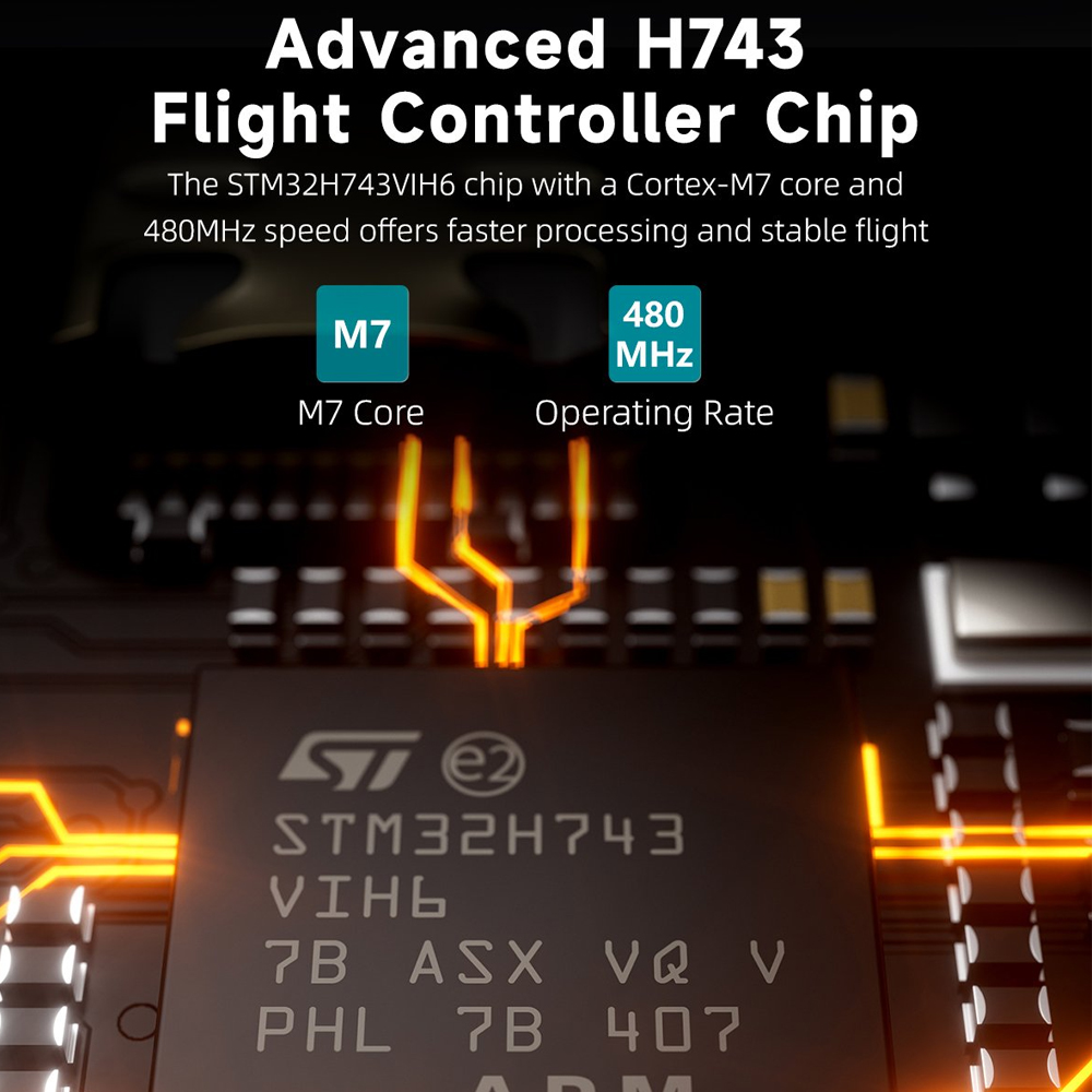 GEPRC TAKER H743 BT 8Bit 80A S - Drone Tech Rc บทวิจารณ์และราคา