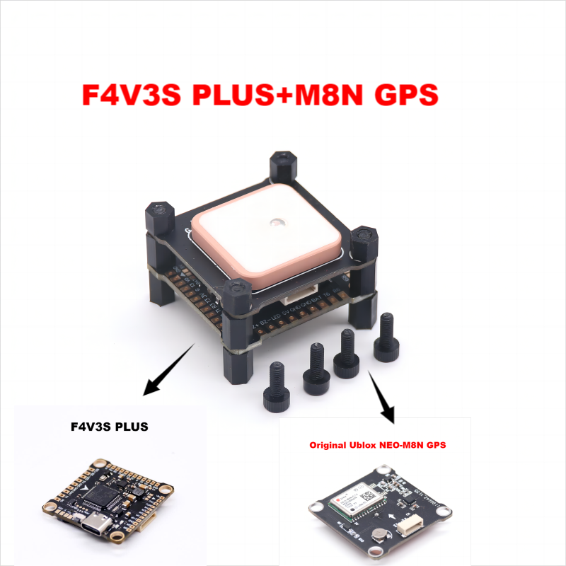 M8N โมดูล GPS พร้อม QMC5883 เข - Betaflight Flight Controller บทวิจารณ์และราคา