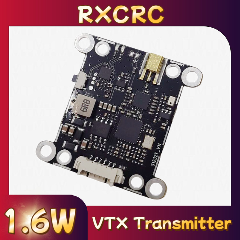 โมดูล RXCRC 5.8G 48CH 1.6W VTX - Receiver Rc Drone บทวิจารณ์และราคา
