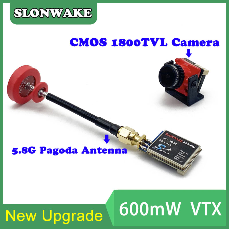 พร้อมใช้งาน 5.8G 48CH 600mW เค - Receiver Rc Drone บทวิจารณ์และราคา