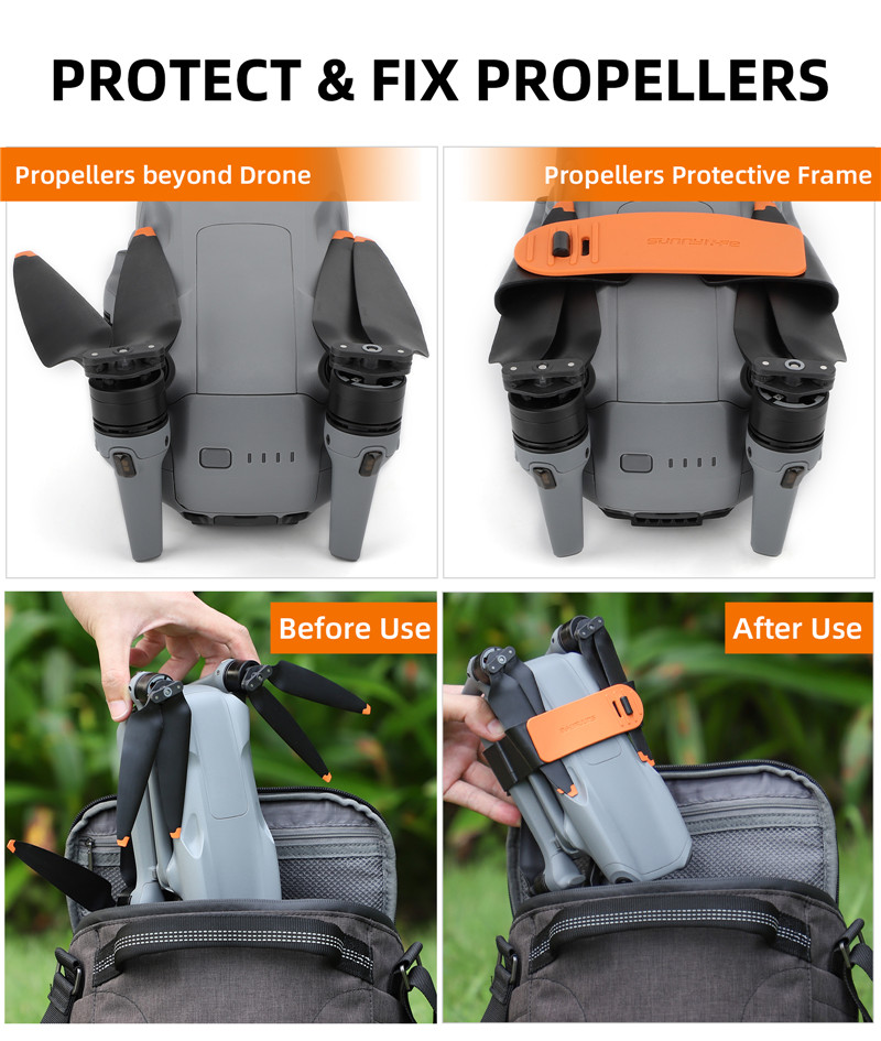ผู้ถือใบพัดสําหรับ DJI Air 3S  - Drone Propeller Guards บทวิจารณ์และราคา