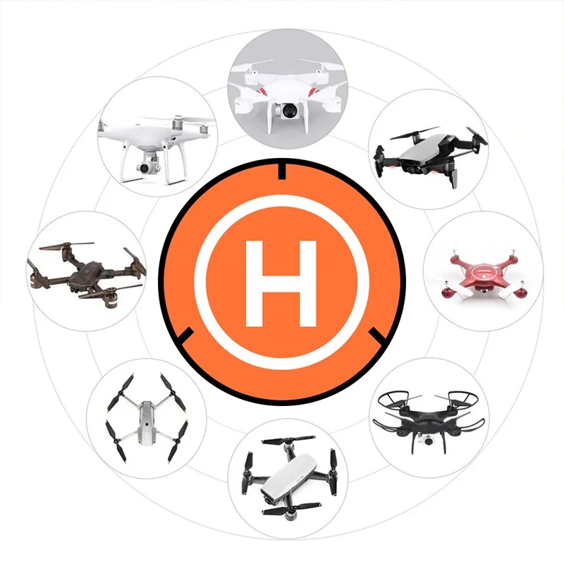 แผ่นรองลงจอดแบบพับได้ 55 ซม. ส - Drone Rc Land บทวิจารณ์และราคา