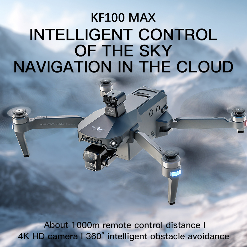 KF100 MAX GPS Drone 4K กล้อง 3 - Drone App Rc Fpv บทวิจารณ์และราคา