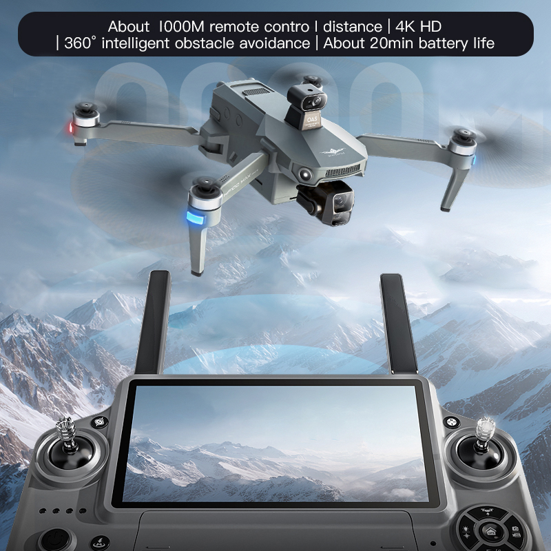 KF100 MAX GPS Drone 4K กล้อง 3 - Drone App Rc Fpv บทวิจารณ์และราคา