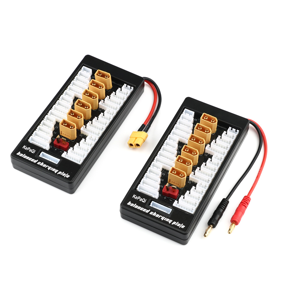 2S-6S XT60 บอร์ดชาร์จแบบขนาน 6 - Lipo Parallel Charging Board บทวิจารณ์และราคา