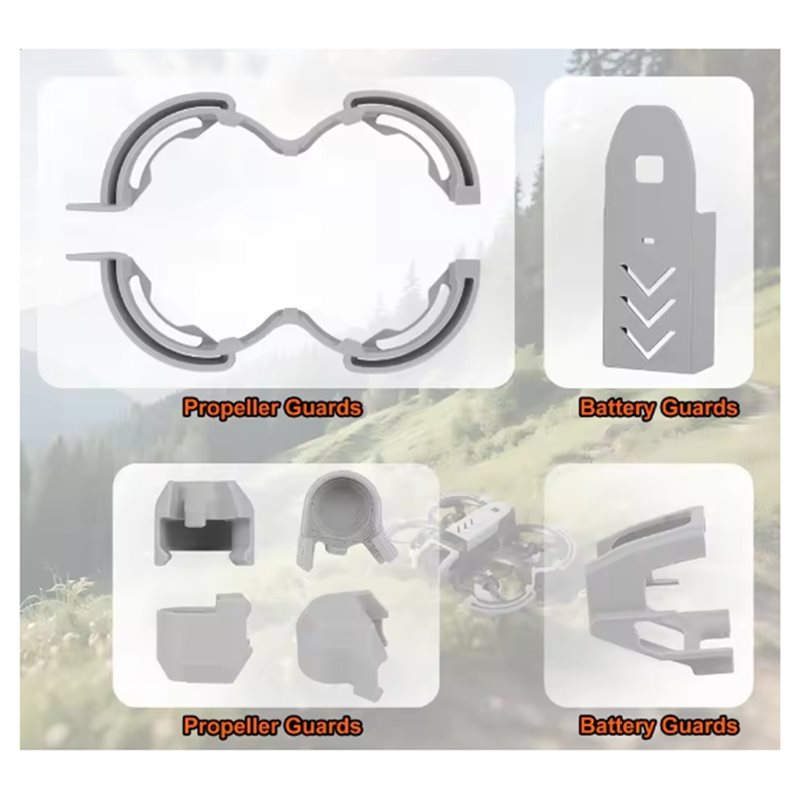 ABVO-ชุดป้องกันสำหรับโดรน DJI  - Drone Propeller Guards บทวิจารณ์และราคา