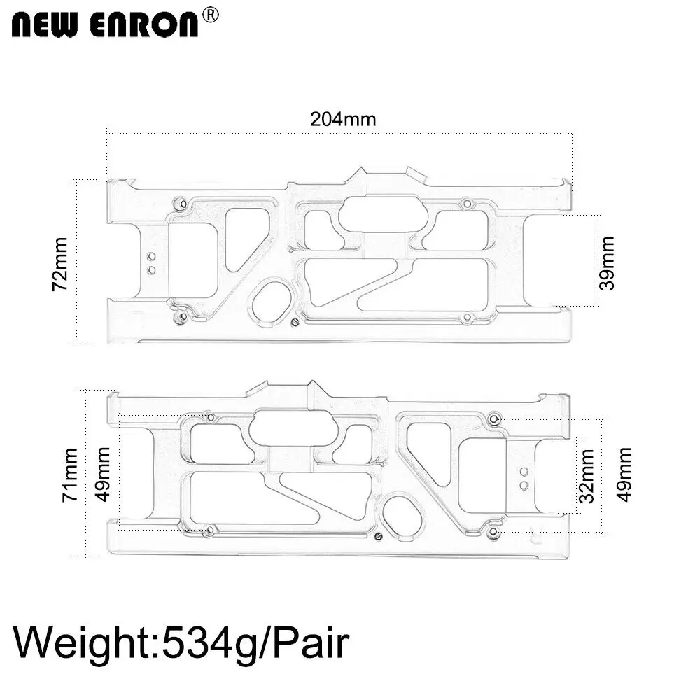 NEW ENRON Aluminium 6061 แขนช่ - Rc Suspension Arm บทวิจารณ์และราคา