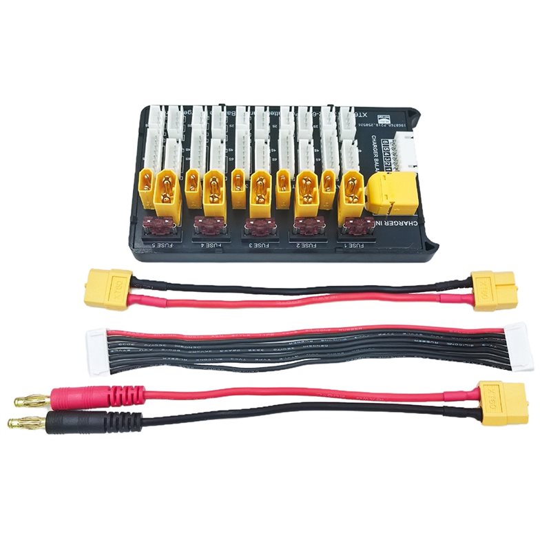 XT60 XT30 RC บอร์ดชาร์จแบตเตอร - Lipo Parallel Charging Board บทวิจารณ์และราคา