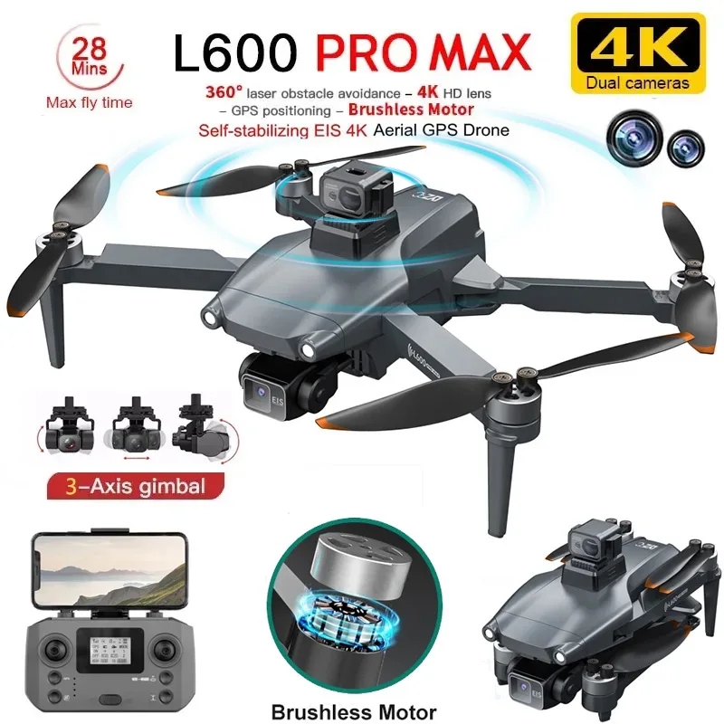 L600 PRO MAX GPS Drone Profess - Drone Rc Explorer บทวิจารณ์และราคา