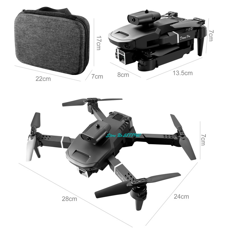 มินิโดรน 4K มืออาชีพ HD กล้องค - Drone App Rc Fpv บทวิจารณ์และราคา