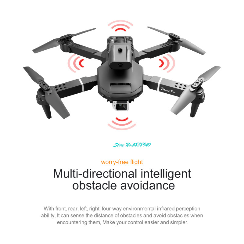 มินิโดรน 4K มืออาชีพ HD กล้องค - Drone App Rc Fpv บทวิจารณ์และราคา