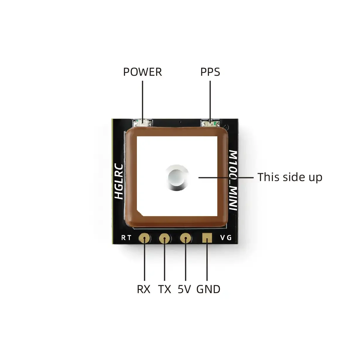 HGLRC M100 MINI GPS โมดูล M10  - Drone Carrera Rc บทวิจารณ์และราคา