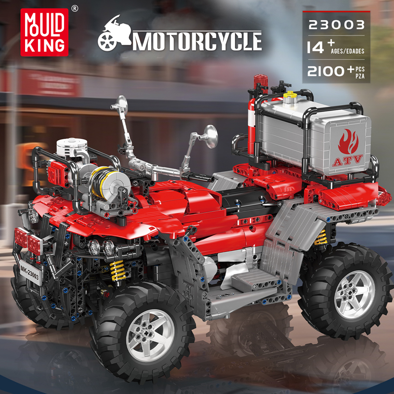 Mould King 23003 ชุดของเล่นรถเ - Drone Carrera Rc บทวิจารณ์และราคา
