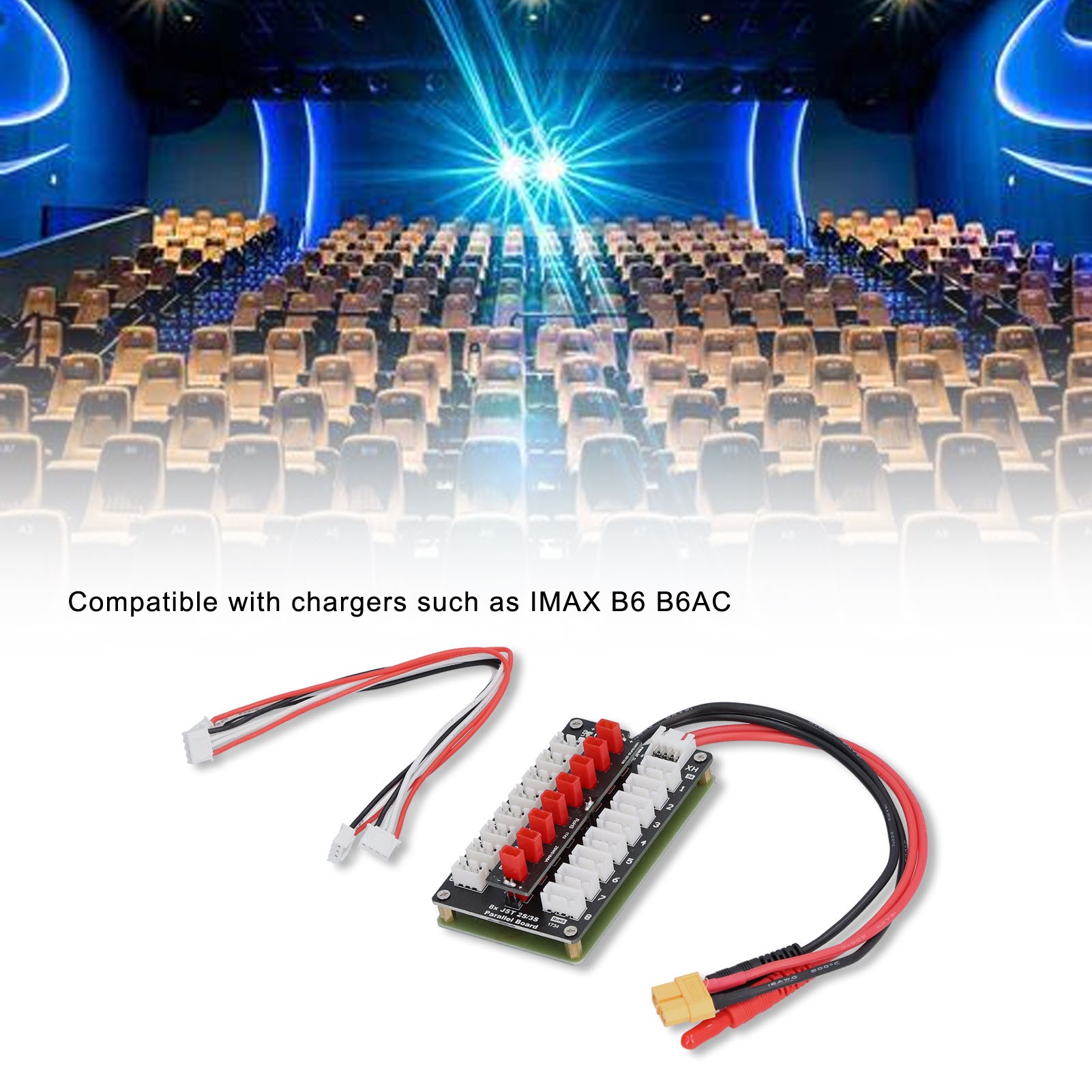 บอร์ดชาร์จ LiPo พร้อมปลั๊ก JST - Lipo Parallel Charging Board บทวิจารณ์และราคา