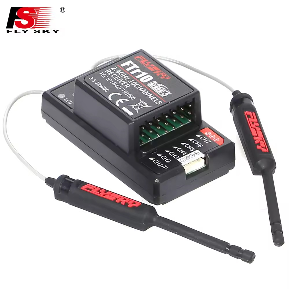 FlySky FTr10 FTr16S 2.4G สองทา - Receiver Rc Drone บทวิจารณ์และราคา
