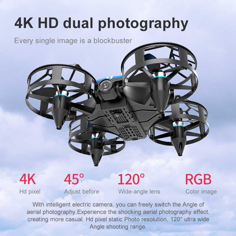 ใหม่ Mini Drone 812PRO อาชีพ H - Drone App Rc Fpv บทวิจารณ์และราคา