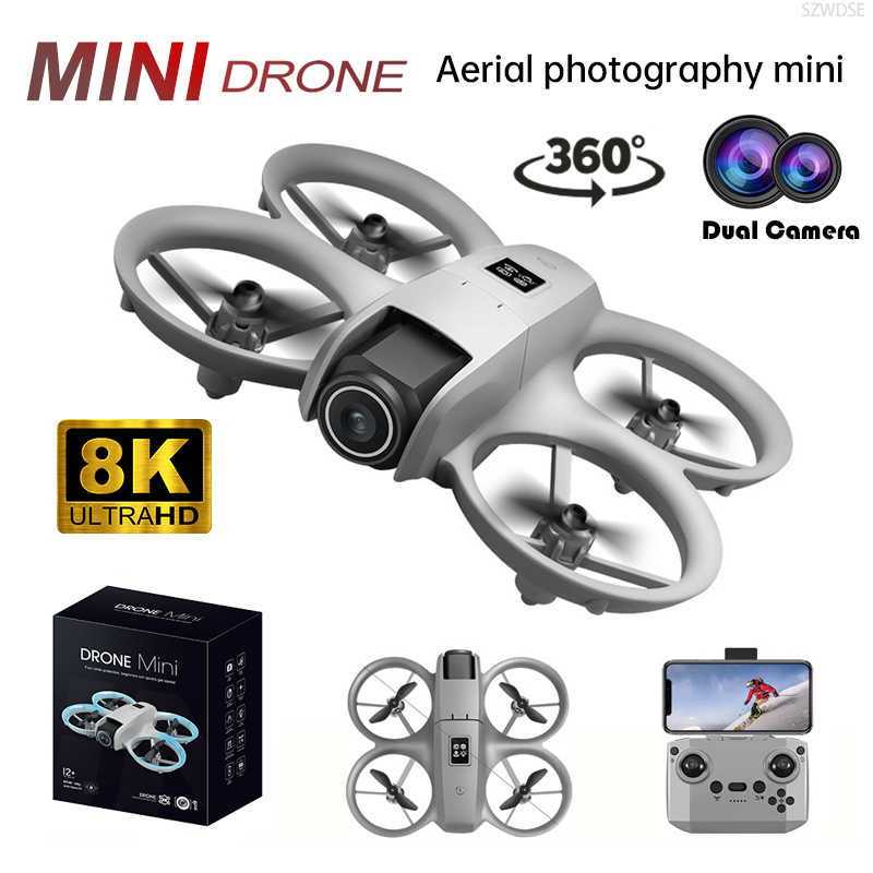 โดรนขนาดเล็กพร้อมกล้องระดับมือ - Drone Rc Explorer บทวิจารณ์และราคา