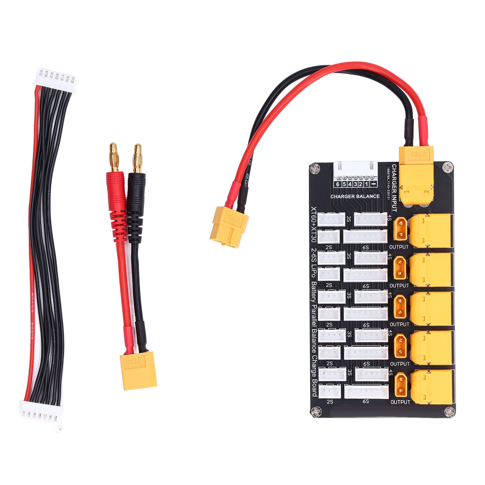 บอร์ดชาร์จแบตเตอรี่แบบขนาน XT3 - Lipo Parallel Charging Board บทวิจารณ์และราคา